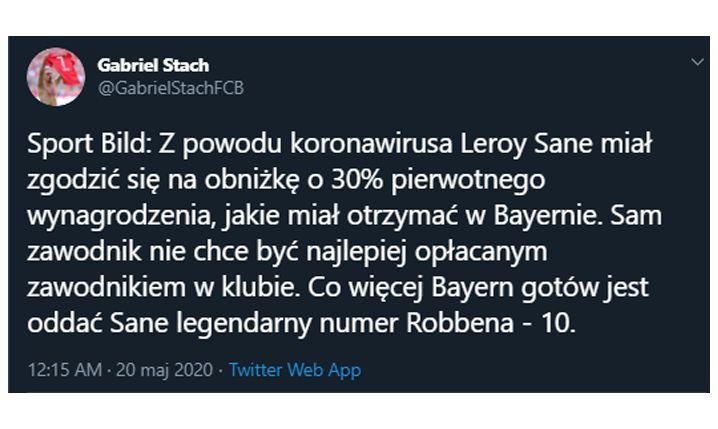 Leroy Sane CORAZ BLIŻEJ Bayernu!
